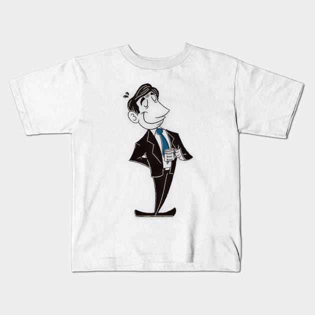 Micheal Scott Kids T-Shirt by Legend of Louis Design Co.